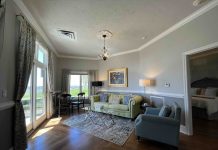 guest room at Chateau Chantal